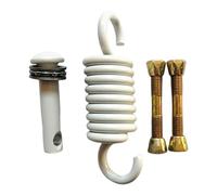 Molla per Amaca - Molla per Dondolo per Portico - Gancio a Molla per Amaca Resistente - Gancio in Acciaio per Portico, Sedia a soffitto, Palestra o Sacco da Boxe | Hardware di Sospensione