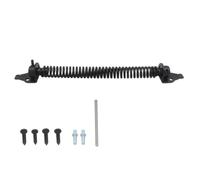 Molla per cancello Heavy Duty Molle per porte da giardino Chiudiporta in acciaio al carbonio Chiusura automatica del cancello Molla di tensione Tenditore regolabile Chiusura cancello