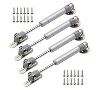 Molla per cerniera, Confezione da 4 molle idrauliche a gas for cerniere for mobili for ante dell'armadio(8kg 80n)