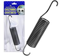 Molla per Cestello Lavatrice 165 mm x Ø25 mm con Codice Originale 4176890 04176890 4473970 04473970 per Miele 02050383 per Quelle - Garanzia di 10 Anni - MONTERAL