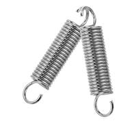 Molla per Dondolo Set di 2 Ganci in Acciaio for impieghi gravosi, Molle di Tensione for Amaca, Sedia, Altalena, Gancio telescopico Galleggiante