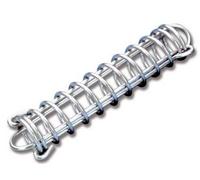 MOLLA PER ORMEGGIO IN ACCIAIO INOX ACCESSORI NAUTICA BARCHE Lunghezza mm. 370 molla mm. 73 Per barche mt. 10