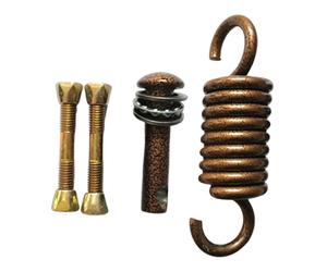 Molla per poltrona a dondolo, in acciaio resistente, molla di estensione oscillante, per palestra, terrazza, balcone, garage, interni, fissaggio a soffitto, da boxe e fioriere sospese