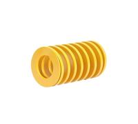 Molla per stampo 3D 1 pz. Molla for stampo in lega di acciaio a compressione, molle for stampaggio a spirale a carico leggero, OD12-20 mm, ID6-10 mm, L20-100 mm.(100mm,OD20MM-(ID10MM)_YELLOW)