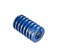 Molla per stampo 3D 4 pezzi Molle for stampi Molle a compressione Molle for estrusione Molle for stampi a spirale OD 10 mm ID 5 mm Lunghezza 20 mm-200 mm(10x5x80mm,ODXIDXL_YELLOW)