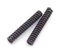 Molla per stampo in acciaio, Molla di compressione for carichi pesanti extra in acciaio al manganese marrone 10mm-35mm diametro esterno 20mm-100mm lunghezza(70mm,10mm)