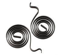 Molla Porta Spazzole Carbone per Bosch GWS 6100 2 Parti Metalliche Ricambio