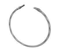 Molla professionale di rimozione degli intasamenti di scarico con bobina in acciaio rinforzato funziona con trapani elettrici per blocchi di tubi da 35-100 mm coclea di scarico a molla