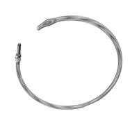 Molla professionale per la rimozione degli intasamenti di scarico con bobina in acciaio rinforzato, funziona con trapani elettrici per blocchi di tubi da 35-100 mm, strumento di pulizia fognario