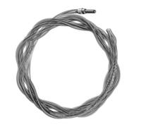 Molla professionale per la rimozione degli intasamenti di scarico con bobina in acciaio rinforzato, funziona con trapani elettrici per blocchi di tubi da 35-100 mm, strumento di pulizia fognario