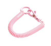Molla retrattile | Cordino Guinzaglio A Molla Elicoidale | Polso | Portachiavi retrattile Anti-Perdita Per Portachiavi Cellulare (7 Collo)
