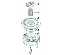 Molla ricambio per testina decespugliatore di Ama