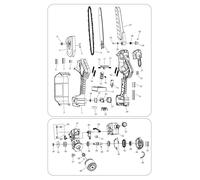 MOLLA RIPARO CATENA CS 2207 3070000610000 ORIGINALE BLUE BIRD