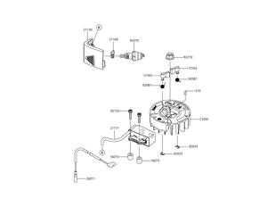 MOLLA RITORNO CRICCHETTO TJ23 92081-2263 ORIGINALE BLUE BIRD