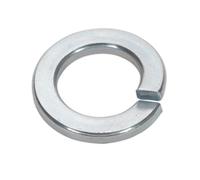 Molla Rondella din 127B M16 Zinco Confezione Di 50 - Sealey SWM16 Nuovo