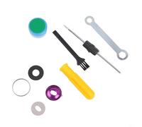 Molla sonora in alluminio per mulinelli da pesca ABU P4/P5/B3/B4/B5/Max 4SX e GARCIA - Sesta generazione Aggiornato Allarme di scarico Drag Click Parte di ricambio, Anello ingranaggio in acciaio