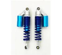 Molla Sospensione Ammortizzatore Posteriore Moto Per KAWASAKI Per ZL1000 Per ZL 1000 340Mm 8 300Kg Posteriori Aria Con Riduzione Dello Smorzatore Ammortizzatore Posteriore Moto(Blu)