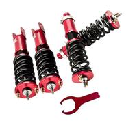 Molla Sospensione Pneumatica Per Civic CRX 1988-1991 EE Per Per Integra 1990-1993 DA DB Forcella Posteriore Tipo 24 Ammortizzatore Coilovers Regolabili(Red)