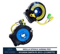 Molla Spirale Anello Contatto Airbag per HYUNDAI SANTA FE II CM 06-12 C. SAHY001