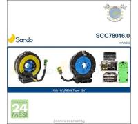 Molla Spiroelicoidale Airbag Sando per HYUNDAI SANTA FE blb