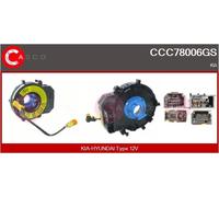 MOLLA SPIROELICOIDALE VOLANTE CASCO CCC78006GS 934901W110 PER KIA RIO III