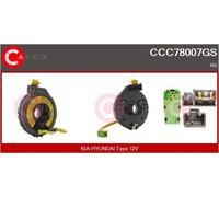 MOLLA SPIROELICOIDALE VOLANTE CASCO CCC78007GS 9349007100 PER KIA PICANTO I