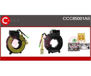MOLLA SPIROELICOIDALE VOLANTE CASCO MR583930 PER MITSUBISHI LANCER VII PAJERO II