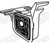Molla tubo di scarico 80419 WALKER per RENAULT THALIA II THALIA I