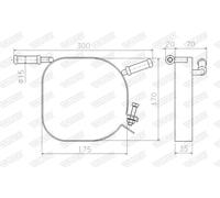 Supporto, sistema di scarico WALKER 80595