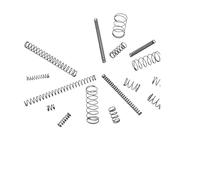 Molle a compressione 10 pezzi di molle compressione in acciaio micro piccole(40mm,7mm,0.5mm(10Pcs))