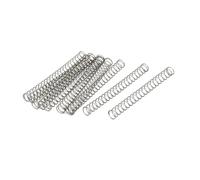 Molle a compressione, molle di ricambio, Stainless Steel Compression Spring Pack Of 5 4.0mm Wire Silver Multiple Sizes(4.0X38X40mm)
