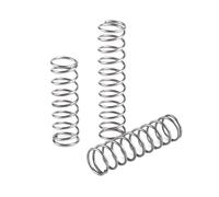 Molle A Compressione Ondulata In Acciaio Inossidabile Da 10 Pezzi, Diametro Filo 0,7 Mm, Esterno 5-12, Lunghezza 5-25, Dimensione Metrica(25mm,8mm)