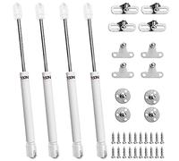 Molle a Gas, BKJJ 150N Ammortizzatore Braccetto Pistone a Gas, 4 Pezzi Martinetto Pneumatico per Mobili, Idraulico Molla a Gas Pistone Pneumatico per Ante Ribalta Armadio Cucina Mobili