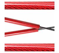 Molle a Gas Cofano Posteriore 2x Per Toyota Per Supra A80 1993-2002 Cofano Anteriore Automatico Modifica Ammortizzatori A Gas Supporto Sollevamento Ammortizzatore(Red carbon fiber)