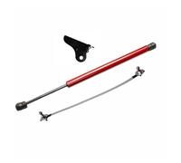 Molle a Gas Cofano Posteriore Per Ford Per Fiesta 5th Classic Ikon 2002-2008 Cofano Anteriore Modifica Cilindro Ammortizzatore A Gas Supporto Pistone(Red Carbon Fiber)