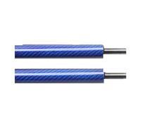 Molle a gas idrauliche Auto Pop-Up Trunk Struts Hatchback 494mm Apertura Automatica Gas Lift Supporti Con Molle Boot Per SEAT Per LEON Mk3 5F 2012 2013-2020(BLUE CARBON FIBER)