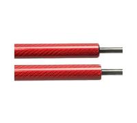 Molle a gas idrauliche Auto Pop-Up Trunk Struts Hatchback 494mm Apertura Automatica Gas Lift Supporti Con Molle Boot Per SEAT Per LEON Mk3 5F 2012 2013-2020(RED CARBON FIBER)