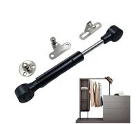 Molle a Gas Per Armadi - Supporto Ascensore Armadio - Cerniera Soft Close | Adattatore Slow Caso In Acciaio Inox | Ammortizzatore per Porte Antiurto Per Armadi E Cassapanche