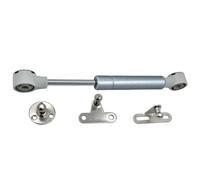 Molle a Gas Per Armadi - Supporto Ascensore Armadio - Cerniera Soft Close | Adattatore Slow Caso In Acciaio Inox | Ammortizzatore per Porte Antiurto Per Armadi E Cassapanche