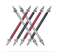 Molle a gas per bagagliaio Kit barra di supporto per spoiler splitter per paraurti anteriore e posteriore universale per auto da per corsa 2 pezzi(Rosso)