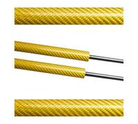 Molle A Gas Per Civic Per Type R EK9 1997-2000 Hatchback Supporto Bagagliaio Supporto Ammortizzatori A Gas Supporto Asta Montanti Portellone Posteriore Ammortizzatori Cofano(Yellow Carbon Fiber)