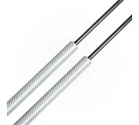 Molle A Gas Per Portellone Posteriore Per Nissan Per X-Trail T31 SUV 2007-2013 580 Mm Supporto Per Portellone Ammortizzatore A Molla A Gas Molle A Gas Pistoncini(Carbonio d'argento)