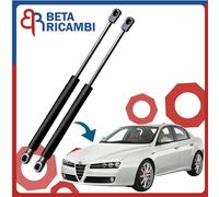 Molle a Gas Pistoncini Cofano Motore Baule Anteriore Alfa 159 Berlina SW Brera