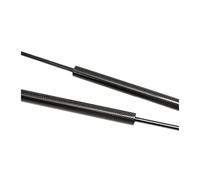 Molle A Gas Pistoni Per Mitsubishi Per Lancer Per Evolution X CZ4A 2007-2016 Portellone Posteriore A Gas Molle Supporti Sollevamento Ammortizzatori Posteriori Per Baule(Black carbon fiber)
