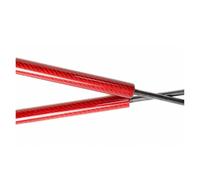 Molle A Gas Pistoni Per Toyota Per Corolla Compact Liftback E100 Hatchback 1992-1999 Portellone Posteriore Ammortizzatori A Gas Molla Supporto Posteriori Supporto(Red carbon fiber)