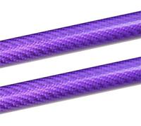 Molle A Gas Pistoni Portellone Per Subaru XV Per Crosstrek 2012-2017 Supporti Di Sollevamento Anteriori Cofano Ammortizzatore Cilindro Ammortizzatori Barra Supporto(Purple carbon fiber)