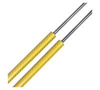 Molle A Gas Portellone 2 Pezzi 500 Mm Per Peugeot 307 SW Per Proprietà 2002-2008 8731F8 STRINGI PER UILGATE PER MAILGATE SUCCRUTTORI SUMPORTO SUPPLICA(Yellow Carbon Fiber)