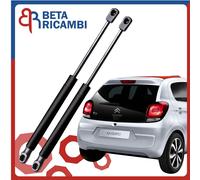 Molle a Gas Portellone Pistoncini Cofano Baule Posteriore Citroen C1 II Dal 2014