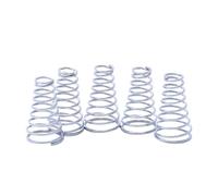 Molle a torre conica SS304 | Diverse misure, 0,3-0,8 mm for porte, tende, veicoli, biciclette, ombrelli, attrezzi(10Pcs 0.4*5.6-7*8Mm)