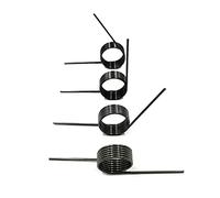Molle a torsione in acciaio inossidabile, Molla a forma di V Molla di torsione piccola Diametro filo 0,5 mm Diametro esterno 2,5-6 mm Angolo 60-180 gradi(0.5x4mm 3 Laps (60 Degrees))